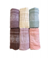 Набор махровых полотенец Gulcan Cotton Petra 50x90 см из 6 шт. 