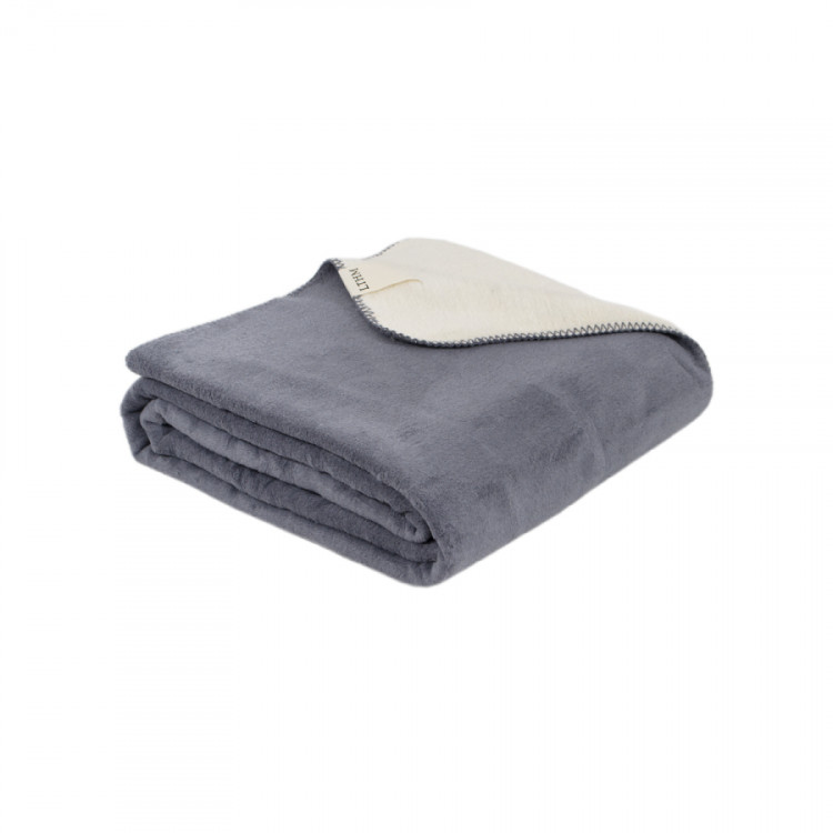 Плед Lotus Home Infinity серый 200х220 см