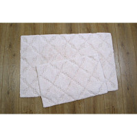 Набор ковриков для ванной Irya Lois seftali персик 40x60 см + 60x90 см