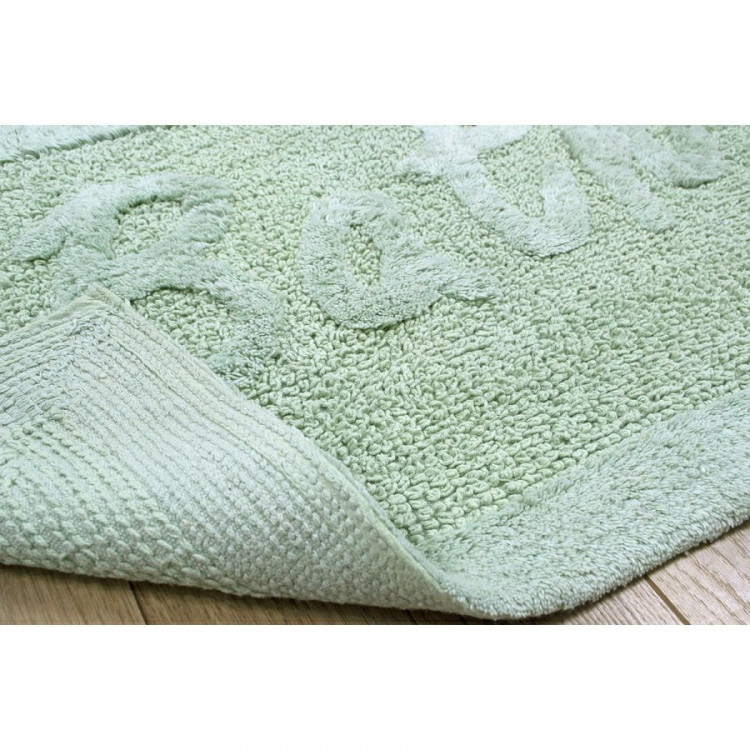 Килимок для ванної Irya Govin verde зелений 50x80 см