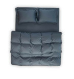 Пододеяльник с наволочками Penelope - Stella blue синий 260х220 см + 50х70 см (2 шт.)