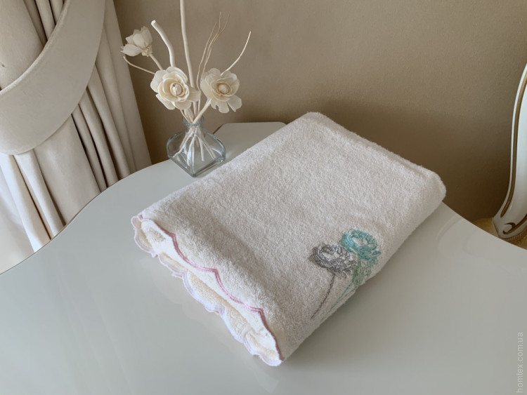 Полотенце банное Laura Home Logo 70x140 см