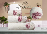Набор полотенец La Maison Karna из 3 шт. 30х50 см+ 50х90 см +70x140 см с парфюмом