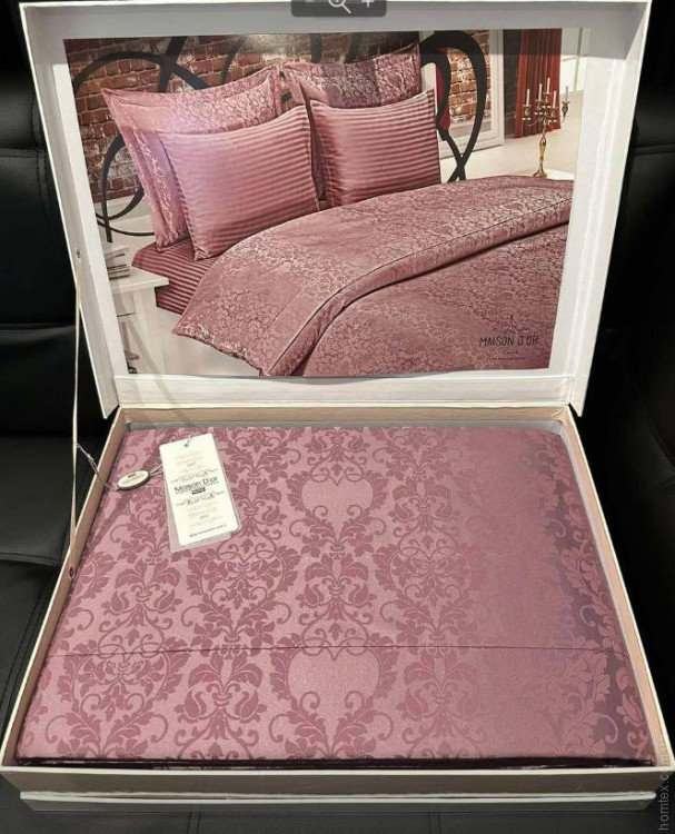 Постільна білизна Maison Dor PEARL LILAC (світло-бузкова) євро