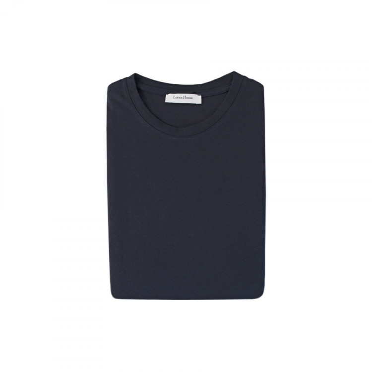 Домашня футболка Lotus Home Basic чорна 2XL