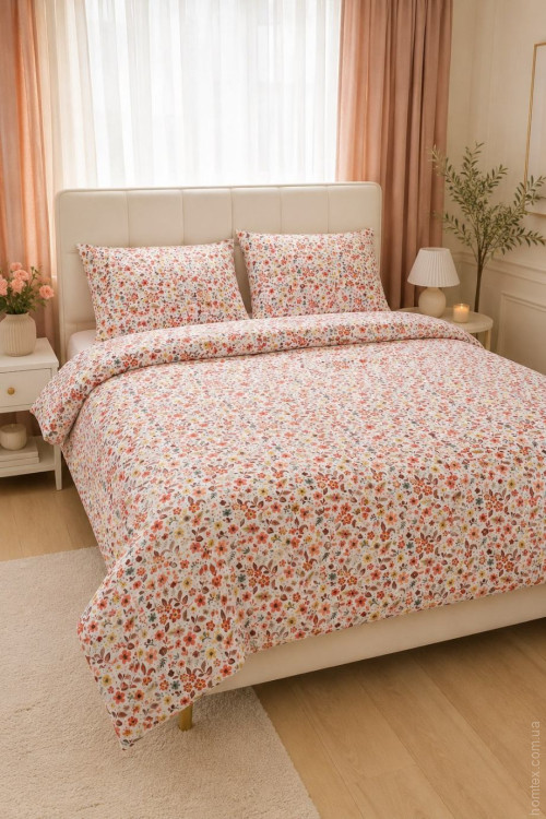 Постельное белье Saheser Flora поплин евро
