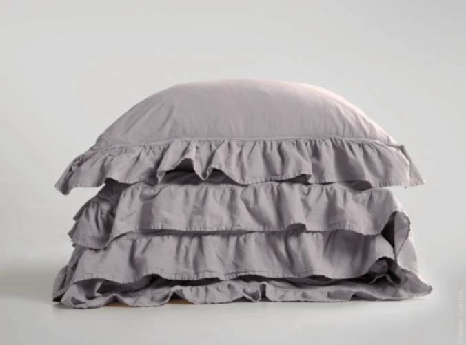 Постельное белье Limasso Opal Grey (серое) Exclusive евро