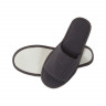 Тапочки с открытым носком Lotus Home Waffle antrasit (40-42)