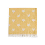Полотенце Lotus Home Pestemal Star saffron желтое 90х160 см