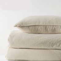 Постельное белье SoundSleep Stonewash бежевое евро