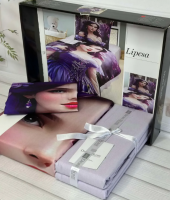 Постільна білизна ранфорс 3Д Diore Lipesa полуторний 