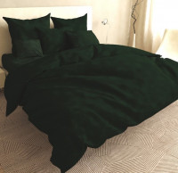 Постільна білизна SoundSleep Stripy Green бязь полуторний
