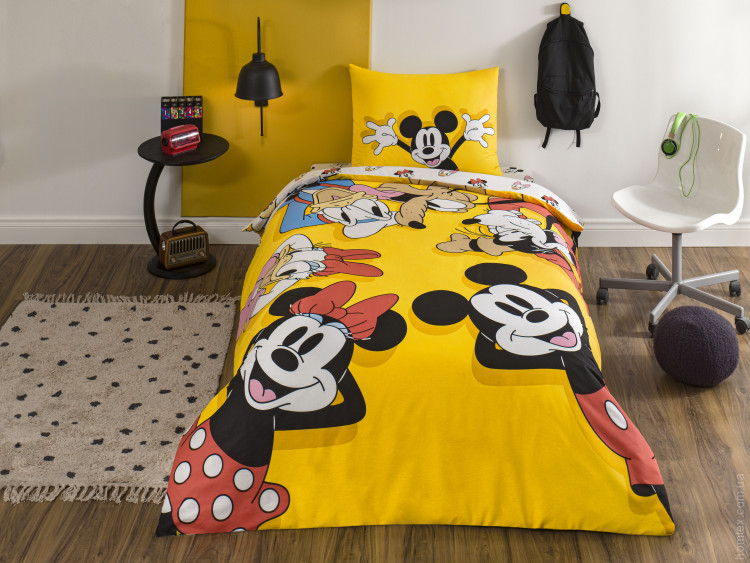 Постільна білизна TAC Disney Mickey and Friends дитяча Постільна білизна TAC Disney Mickey and Friends дитяча
