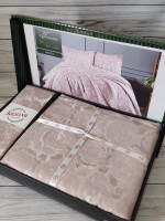 Покрывало жаккардовое Karina Homme Francois lavanta 250x260 см