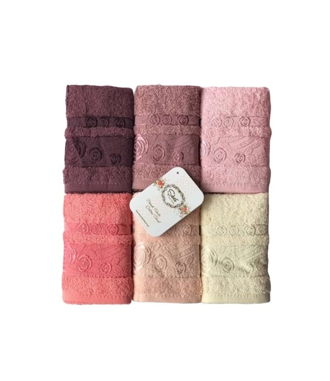 Набор полотенец Sikel Cotton Rose Garden 50x90 см 6 шт.