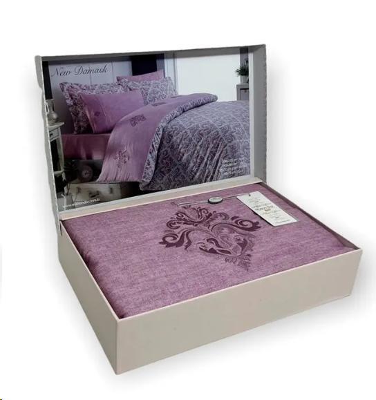 Постельное белье Maison D'or New Damask Dark rose евро