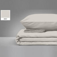 Наволочка Mirson 16-5703 Light Gray бязь 40x60 см Наволочка Mirson 16-5703 Light Gray бязь 40x60 см