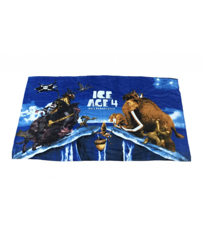 Пляжное полотенце Vende Ice Age 4 Voll Verschoben велюр 75x150 см