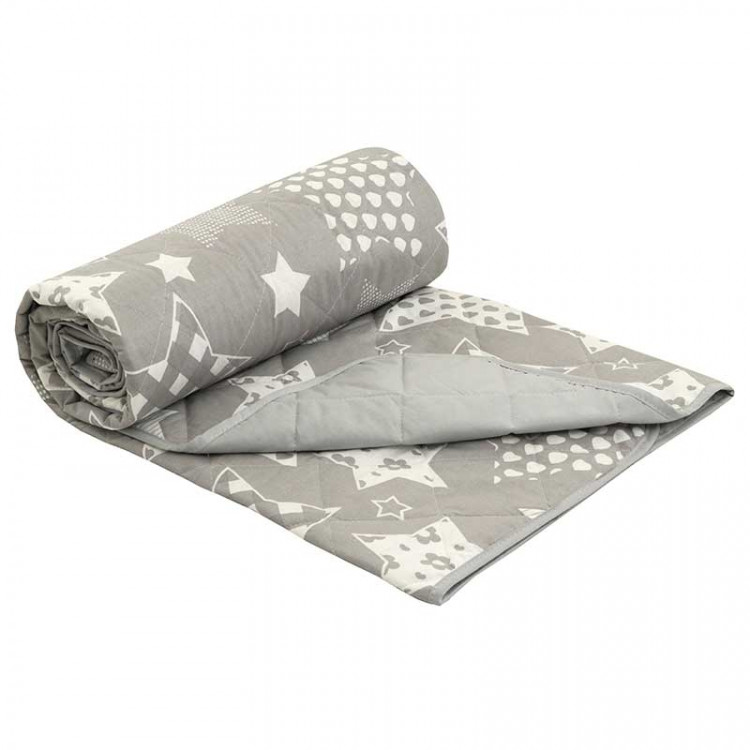 Одеяло Руно Хлопковое Stars Grey 200х220 см