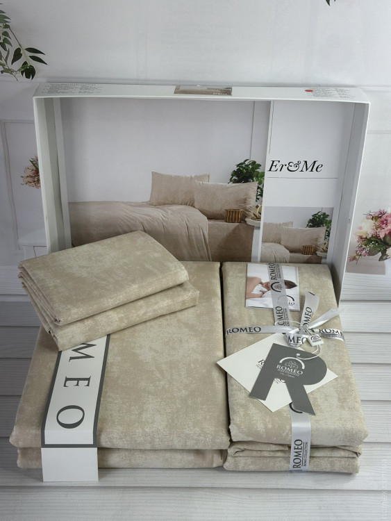 Постільна білизна поплін Romeo Home EreMe євро