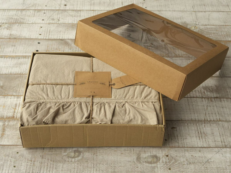 Постельное белье Limasso Oxford Tan Exclusive евро